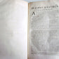 1732 BIBLE OLD TESTAMENT COMMENTARY by A. CALMET VELLUM BINDING FOLIO antique