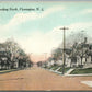 FLEMINGTON NJ BROAD STREET ANTIQUE POSTCARD