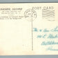 PRINCETON NJ PALMER SQUARE VINTAGE POSTCARD