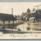 BELLEFONTE PA THE SPRING ANTIQUE REAL PHOTO POSTCARD RPPC