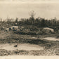 AFTER THE FIGHT WWI ERA ANTIQUE REAL PHOTO POSTCARD RPPC destroyed car
