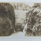 RPPC VINTAGE PHOTO POSTCARD WATERFALL