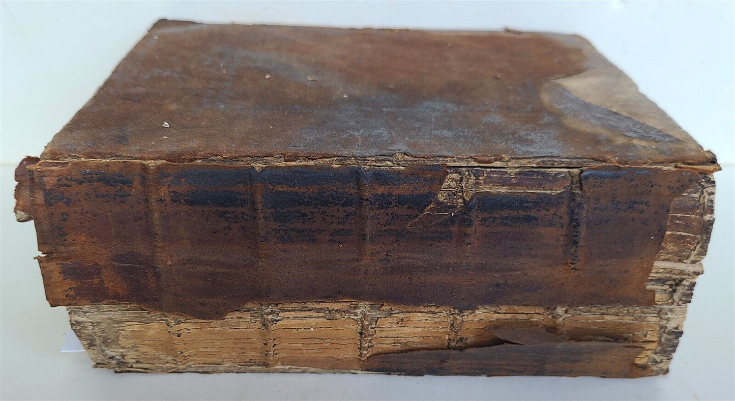 1629/1630 BIBLE in ENGLISH antique printed by Bonham Norton & John Bill