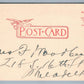 LA CROSSE WI FOURTH STREET UNDIVIDED ANTIQUE POSTCARD