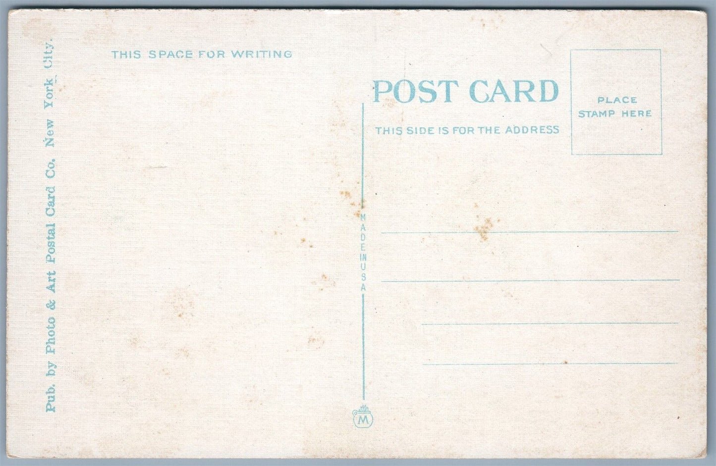 COLD SPRING LONG ISLAND NY STATE FISH HATCHERIES ANTIQUE POSTCARD