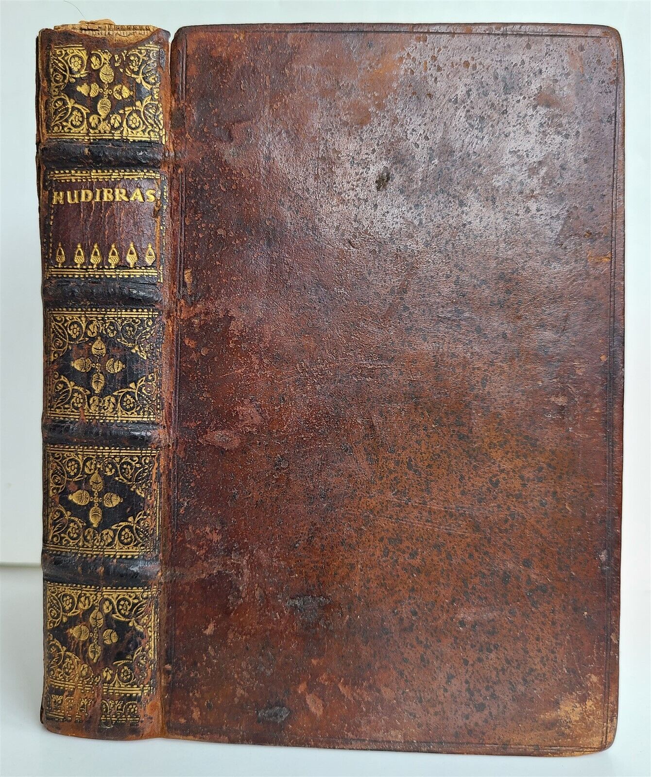 1684 HUDIBRAS by SAMUEL BUTLER antique in ENGLISH POLITICAL SATIRE poetry 1st ed