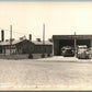 CAMP PHILLIPS KS FIRE DEPT. ANTIQUE REAL PHOTO POSTCARD RPPC