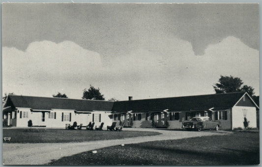 RICHFIELD SPRINGS NY SWAN MOTOR LODGE VINTAGE POSTCARD