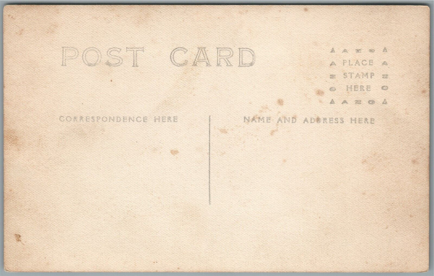 BUILDING CONSTRUCTION SCENE ANTIQUE REAL PHOTO POSTCARD RPPC