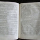 1730 BIBLIA in LATIN VELLUM BOUND 2 VOLUMES PRINTED IN VENICE ANTIQUE HOLY BIBLE