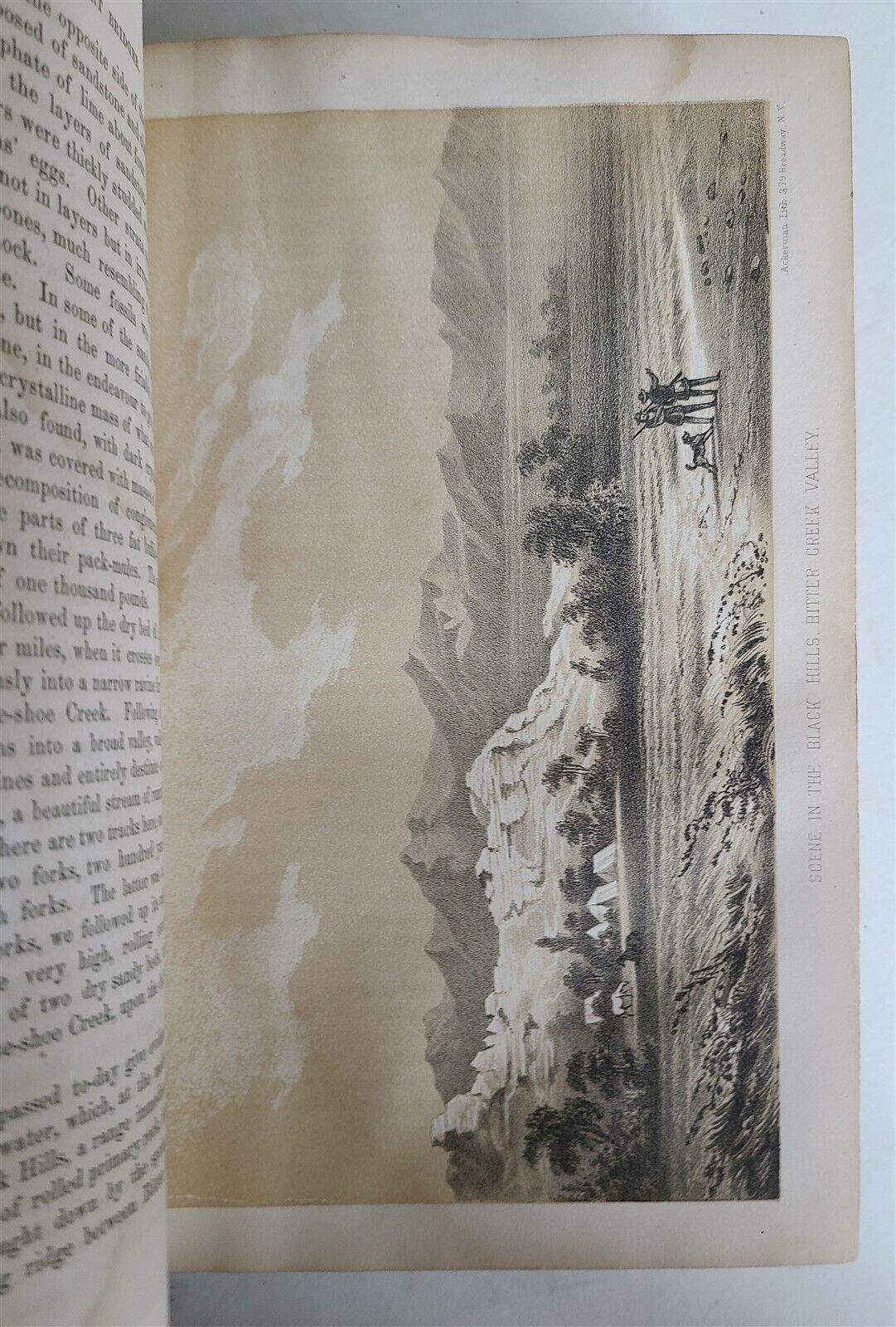 1852 EXPLORATION & SURVEY of VALLEY GREAT SALT LAKE of UTAH antique ILLUSTRATED