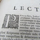 1728 HORACE POETRY antique Horatius Flaccus Ex Recensione by RICHARD BENTLEY