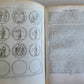 1706 ROMAN NUMISMATICS antique VELLUM BINDING ILLUSTRATED 121 ENGRAVINGS