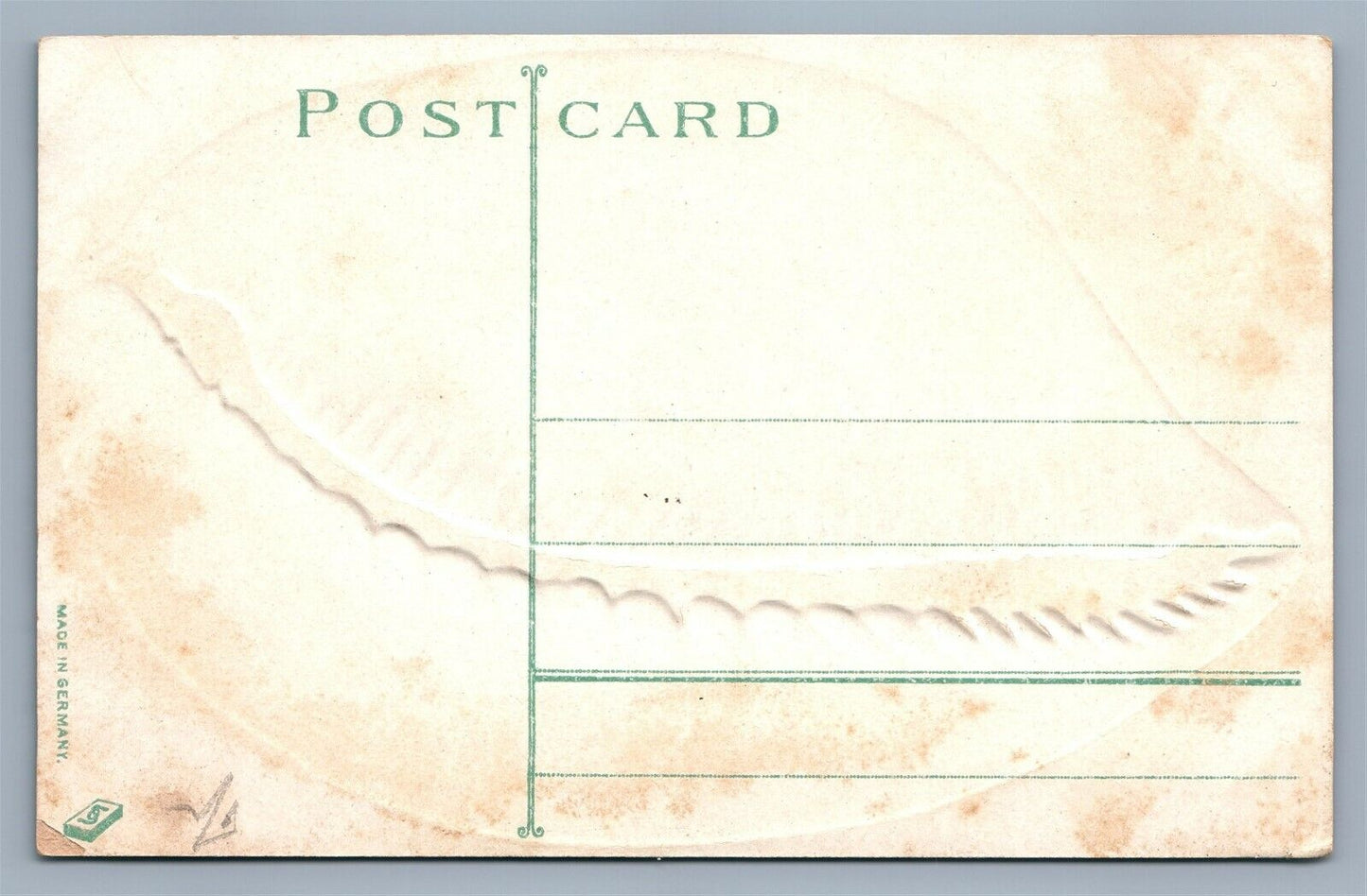 CREAMERY PA SHELL SOUVENIR ANTIQUE POSTCARD