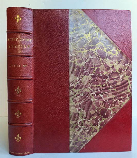 1900 SECRET MEMOIRS of COURT of LOUIS XIV ANTIQUE LTD EDITION GROLIER SOCIETY