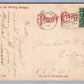 CARTHAGE NY HIGH SCHOOL 1908 ANTIQUE POSTCARD