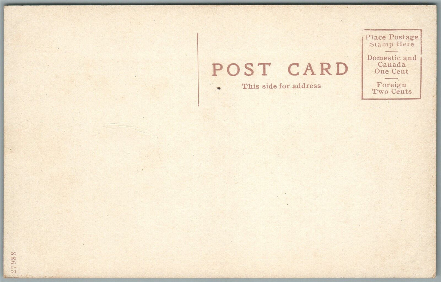 DANSVILLE NY ST.PATRICK'S CHURCH ANTIQUE POSTCARD