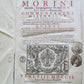 1702 VELLUM BOUND ANTIQUE FOLIO by JEAN MORIN