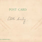 Q & C RAILROAD YARDS MERIDIAN MISS UNDIVIDED ANTIQUE POSTCARD train railway
