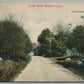 BANTAM CT SOUTH STREET ANTIQUE POSTCARD