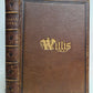 1860 SACRED POEMS by N PARKER WILLIS antique ILLUSTRATED Americana CIVIL WAR ERA