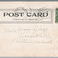 COLD SPRINGS NEW YORK STATE FISH HATCHERY 1906 UNDIVIDED ANTIQUE POSTCARD