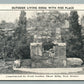 SHORT HILLS NJ LANDSCAPE ARCHITECT ADVERTISING ANTIQUE POSTCARD