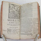 1585 ILLUSTRATED MACARONIC POETRY MERLINI COCAII antique 16th CENTURY