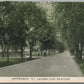 LAURELTON PA APPROACH TO STATION ANTIQUE POSTCARD