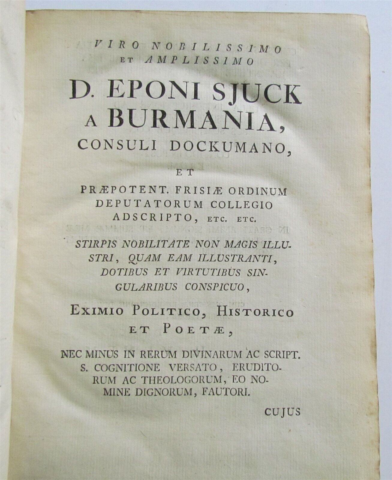 1766 Commentarius ad Psalmos by HERMAN VENEMA antique VELLUM BINDING in LATIN