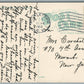 MIDDLETOWN NY HOTEL BROWN ANTIQUE POSTCARD