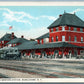 20th CENTURY LIMITED of NY CENTRAL LINES RAILROAD railway 1919 ANTIQUE POSTCARD