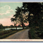 WARREN RI KICKEMUIT ROAD 1909 ANTIQUE POSTCARD