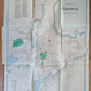 PLAN of TOWN of CLINTON MA antique 31.5 by 39.5"