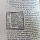 1573 IL DECAMERON by Giovanni BOCCACCIO antique 16th CENTURY