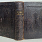 1880 CHURCH BOOK for LUTHERAN CONGREGATIONS antique NICE LEATHER BINDING