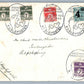 1935 DENMARK POSTAL COVER vintage w/ DANMARK POST STAMPS