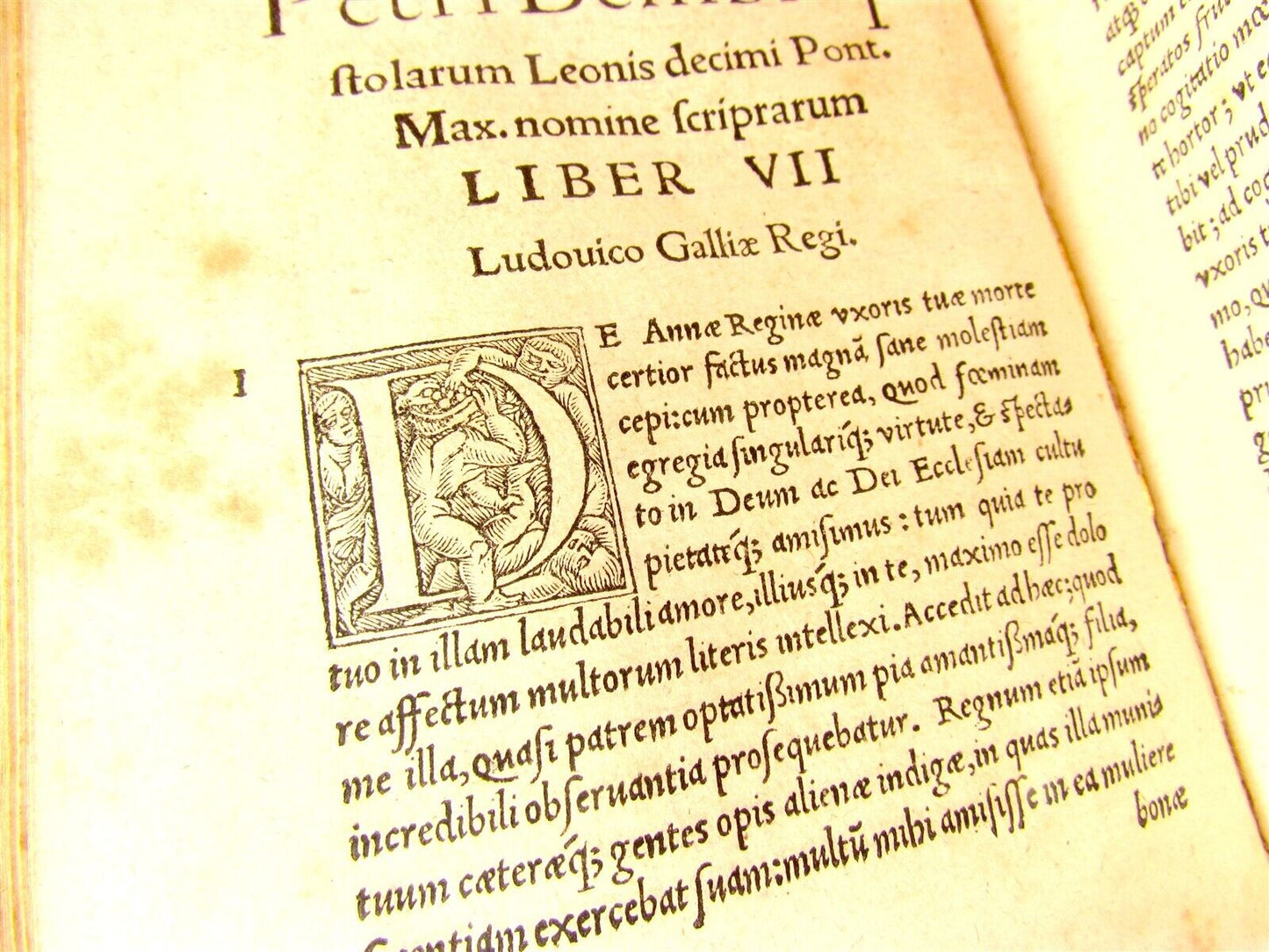 1538 PIETRO BEMBO Epistolarum Leonis decimi antique VELLUM BOUND 16th CENTURY