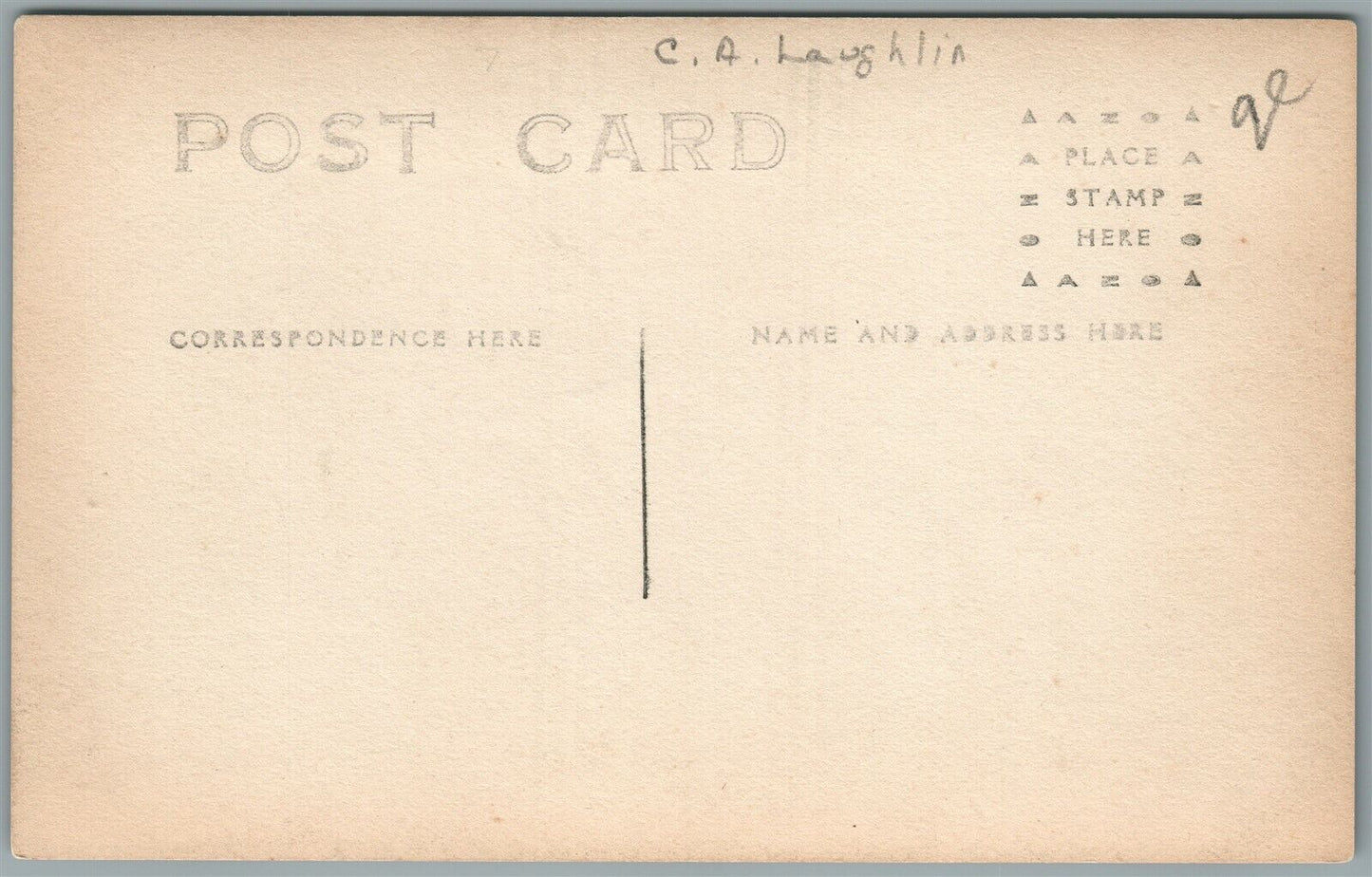 CHAMBERSBURG PA TRINITY LUTHERAN CHURCH ANTIQUE REAL PHOTO POSTCARD RPPC