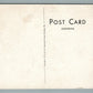PERKASIE PA AIRPLANE VIEW ANTIQUE POSTCARD