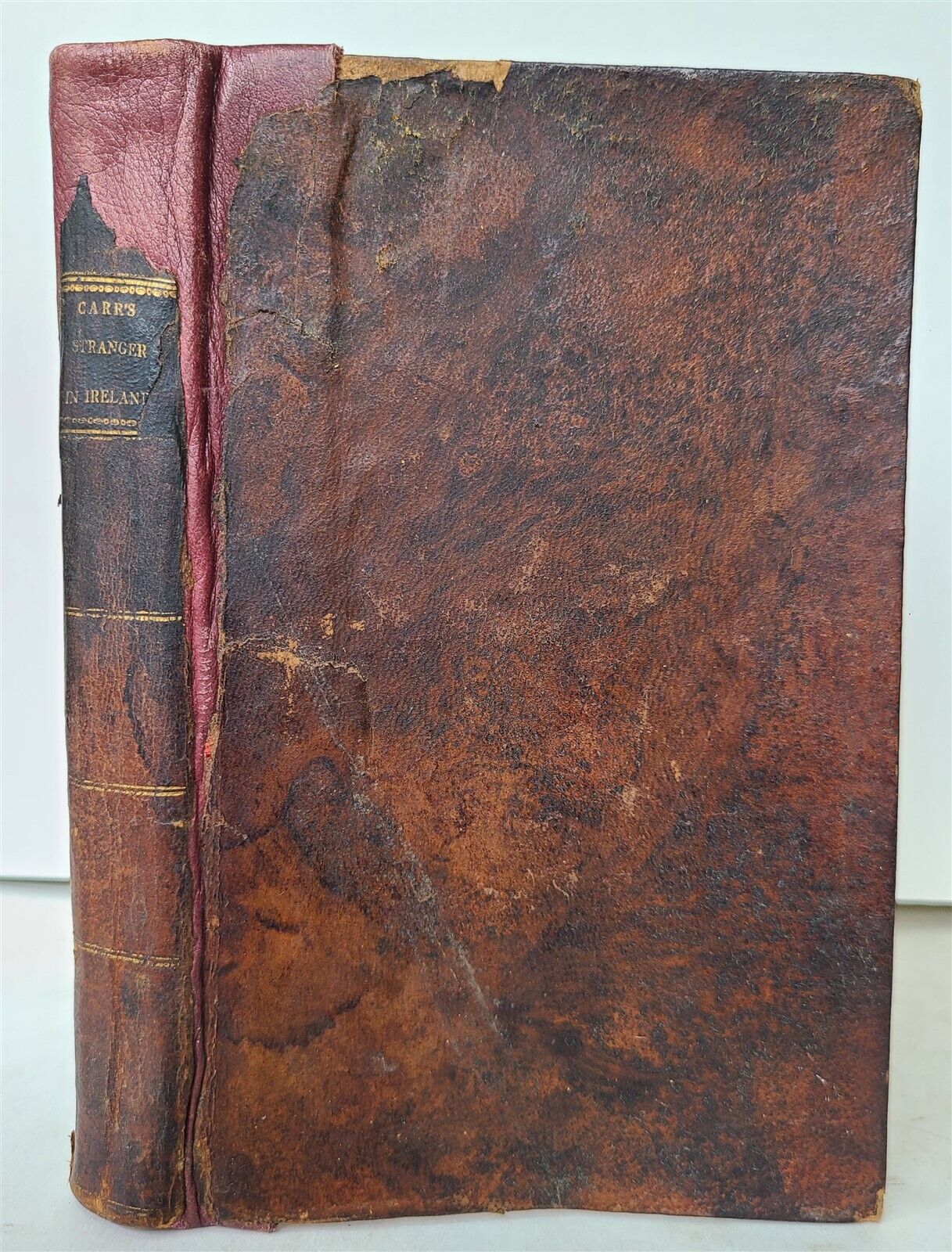 1806 THE STRANGER in IRELAND by JOHN CARR antique PHILADELPHIA AMERICANA