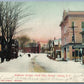 LIBERTY NY NORTH MAIN STREET 1908 ANTIQUE POSTCARD