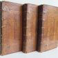 1719 WORKS of VIRGIL in ENGLISH by DRYDEN 3 VOLUMES antique ILLUSTRATED