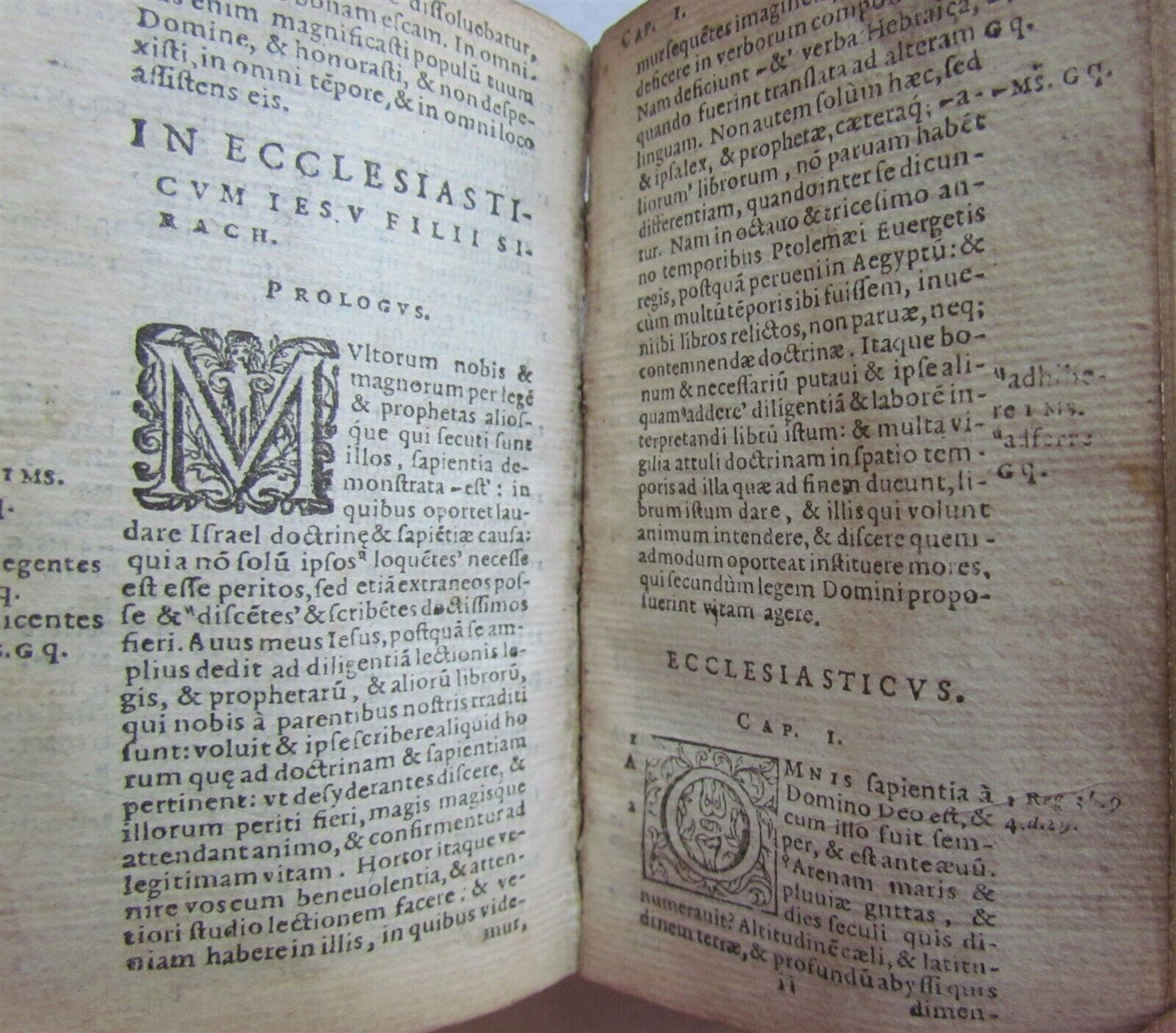 1584 BIBLE by Christopher PLANTIN BIBLIA LATINA antique NEW TESTAMENT