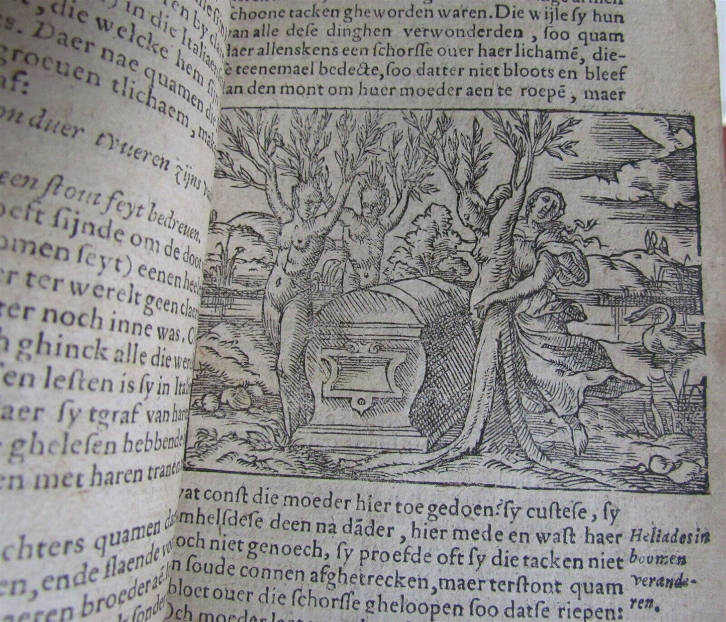 1619 OVID METAMORPHISIS antique ILLUSTRATED