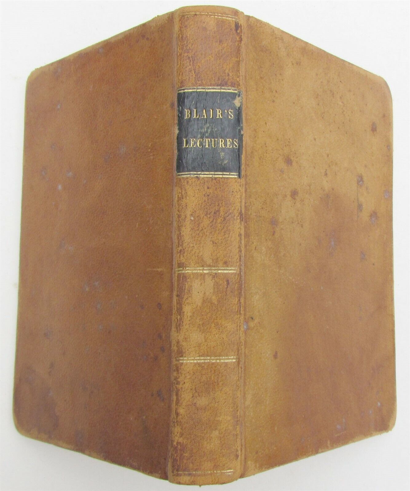 1845 DR.BLAIR'S LECTURES on RHETORIC ABRIDGED ANTIQUE BOOK AMERICANA