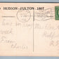 JONATHAN HULLS' STEAMBOAT ANTIQUE POSTCARD 1609 HUDSON FULTON 1807