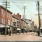 CHESTER PA MARKET STREET UNDIVIDED ANTIQUE POSTCARD