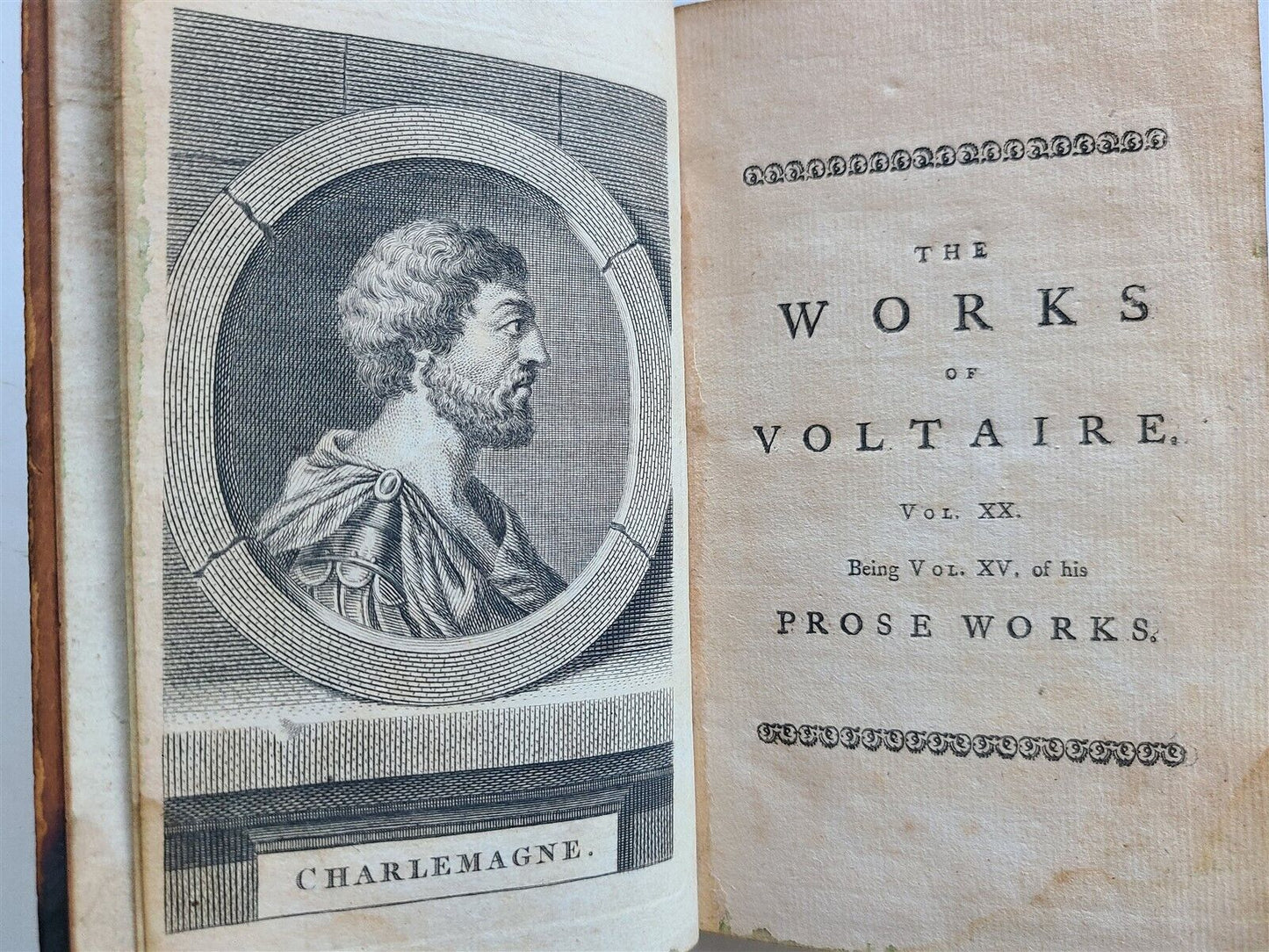 1761 - 1769 VOLTAIRE WORKS antique 31 VOLUMES in ENGLISH