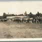 WWI ERA CAVALRY UNIT ANTIQUE REAL PHOTO POSTCARD RPPC